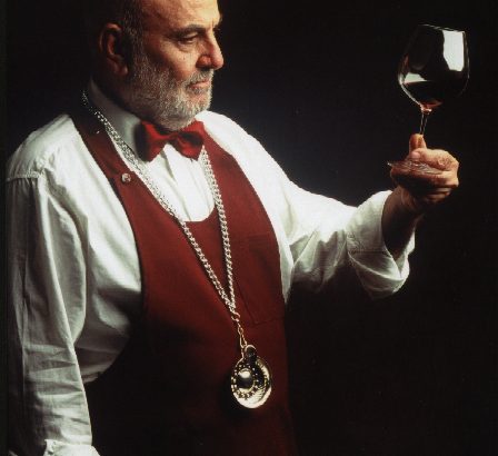 A wine sommelier (often just called a sommelier) is a trained wine professional who specializes in wine knowledge, service, and pairing wine with food—usually in fine dining, hospitality, or luxury settings